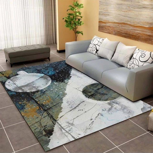 Creative Art Zebra Geometric Carpet For Living Room Bedroom Anti-slip Floor Mat Fashion Kitchen Carpet Area Rugs