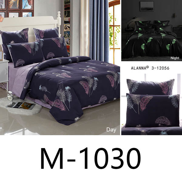 Alanna queen bedding set Luminous comforter euro pastel  sheets bed sheet king size double bedspread cover set
