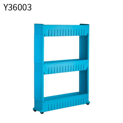 Frap Multipurpose Shelf with Removable Wheels Crack Rack Bathroom Storage Storage Rack Shelf Multi-layer Refrigerator Side Shelf