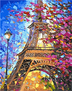 DRAWJOY Framed Pictures DIY Painting By Numbers Wall Art Acrylic Paintings Handpainted Home Decor For Living Room
