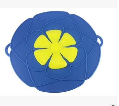 Silicone lid Spill Stopper Cover For Pot Pan Kitchen Accessories Cooking Tools Flower Cookware Kitchen Gadgets