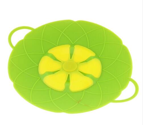 Silicone lid Spill Stopper Cover For Pot Pan Kitchen Accessories Cooking Tools Flower Cookware Kitchen Gadgets