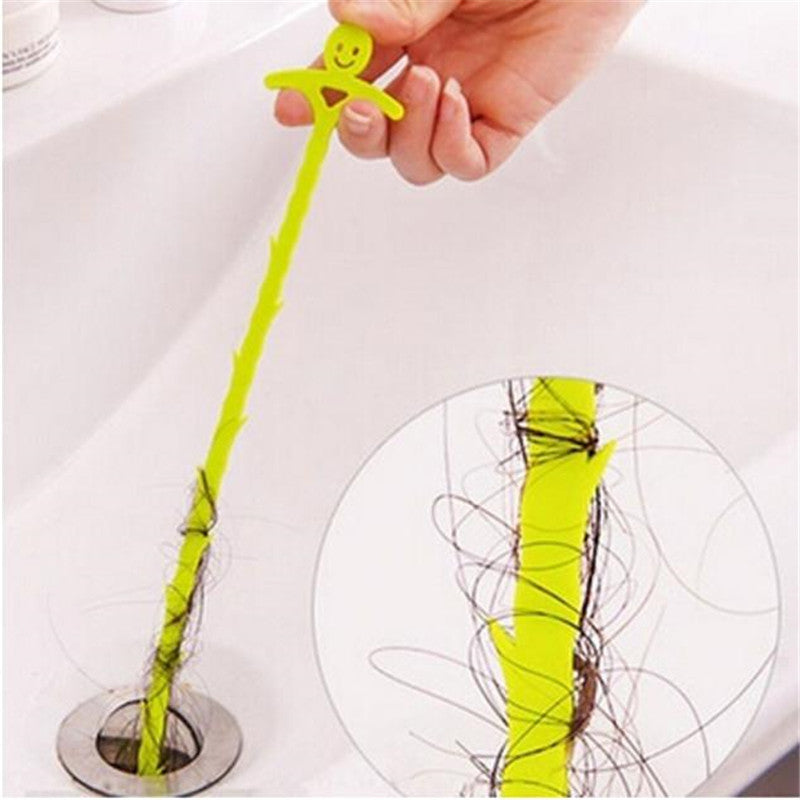 Sink Cleaning Hook Bathroom Floor Drain Sewer Dredge Device Small Tools 2018