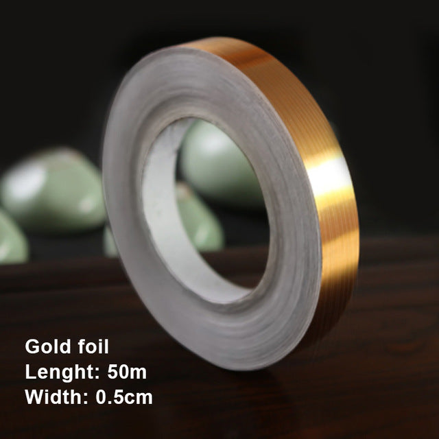 ITNEX 50meters Bathroom Accessories Sets Wall Sealing Tape Waterproof gap sealing tape Strip Adhesive Floor tile Home Decoration