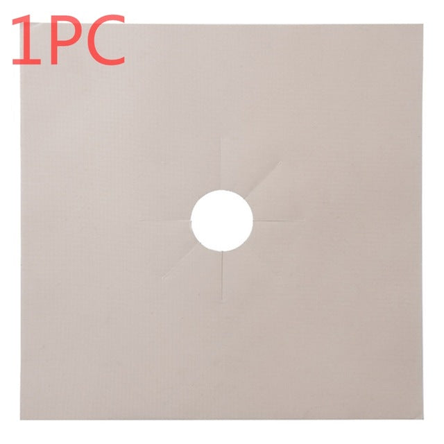 YTE 2pcs Gas Stove Protectors Reusable Gas Stove Burner Cover Liner Mat Fire Injuries Protection Trivets Kitchen Specialty Tools