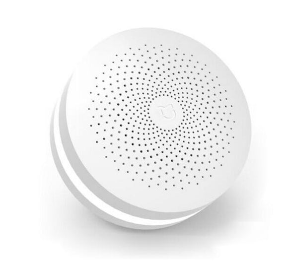 update Xiaomi Mijia Smart Home Multifunctional Gateway 2 Alarm System Intelligent Online Radio Night Light Bell
